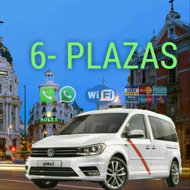Taxi 5 plazas CosladaTaxi 5 plazas  Coslada